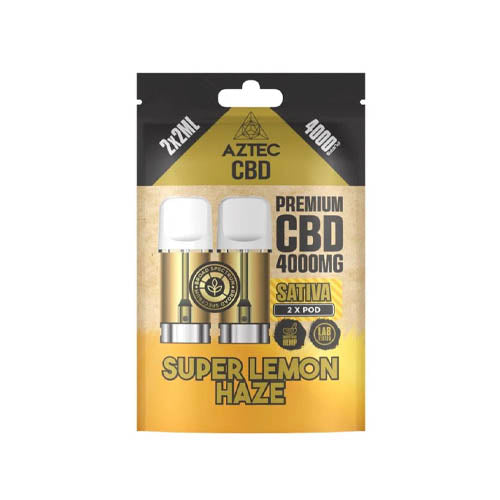 Aztec CBD 4000mg Prefilled Pods X2 - Image 12