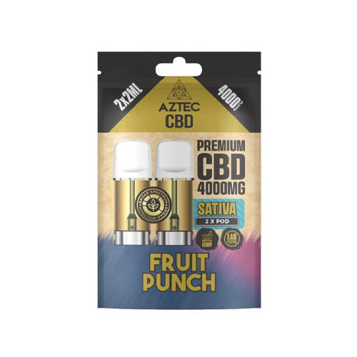Aztec CBD 4000mg Prefilled Pods X2 - Image 19