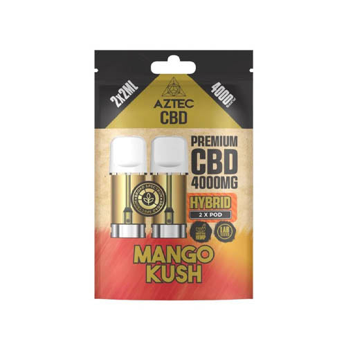 Aztec CBD 4000mg Prefilled Pods X2 - Image 22