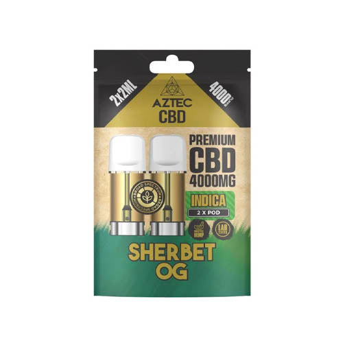 Aztec CBD 4000mg Prefilled Pods X2 - Image 25
