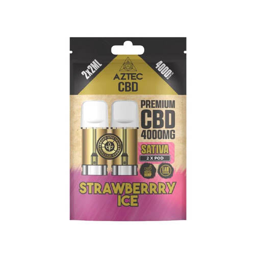 Aztec CBD 4000mg Prefilled Pods X2 - Image 26