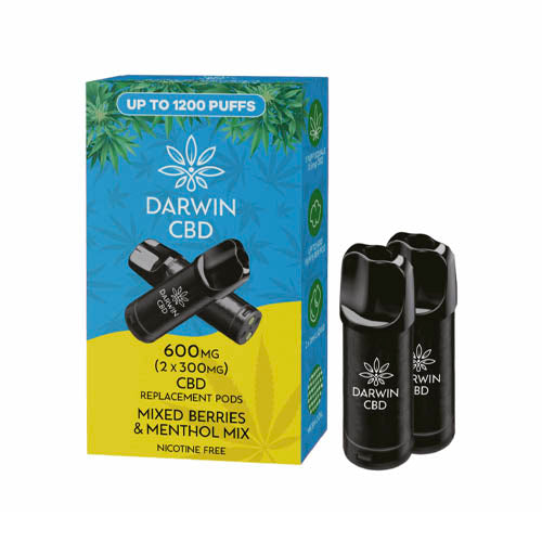 Darwin CBD 600mg Prefilled Pods X2 - Image 8