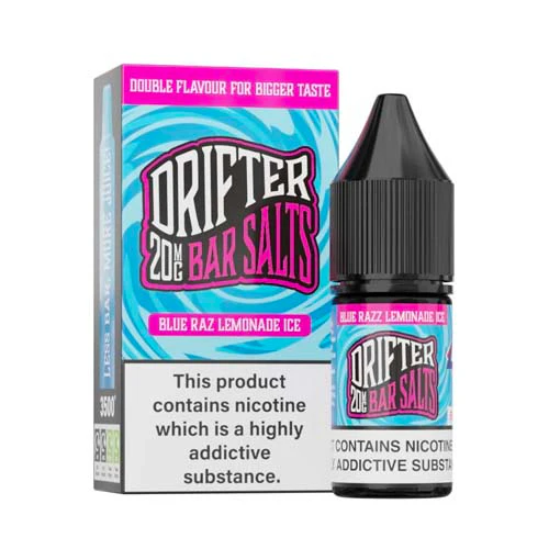 Drifter Bar Salts Blue Razz Lemonade Ice Nic Salt - Image 2