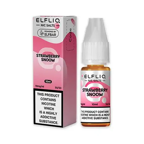 ELFLIQ Strawberry Snoow (Strawberry Ice Cream) Nic Salt