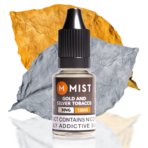 Gold & Silver Tobacco E Liquid 10ml - Image 5