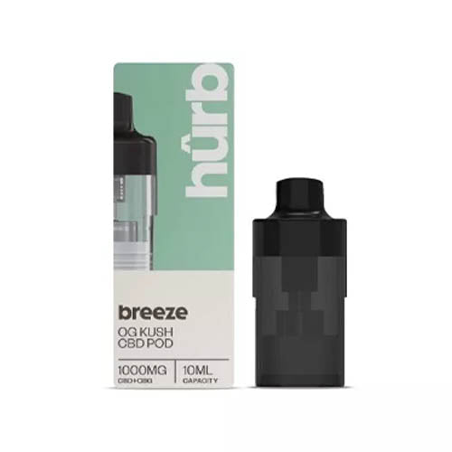 Hurb Breeze CBD 1000mg Prefilled Pod - Image 10