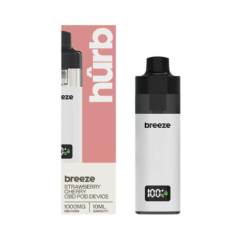 Hurb Breeze CBD + CBG Prefilled Pod Kit - Image 11