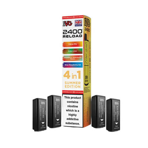 IVG 2400 Reload Multi Flavour Edition Prefilled Pods X4 - Image 47