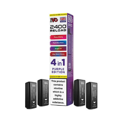 IVG 2400 Reload Multi Flavour Edition Prefilled Pods X4 - Image 67
