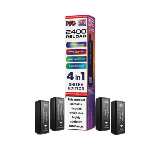 IVG 2400 Reload Multi Flavour Edition Prefilled Pods X4 - Image 7