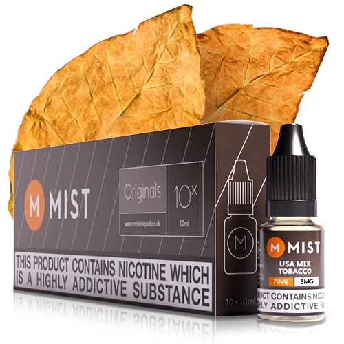 USA Mix Tobacco E Liquid (10x10ml) - Image 3